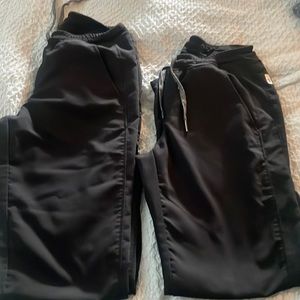 Greys Anatomy black scrub pants size XSP